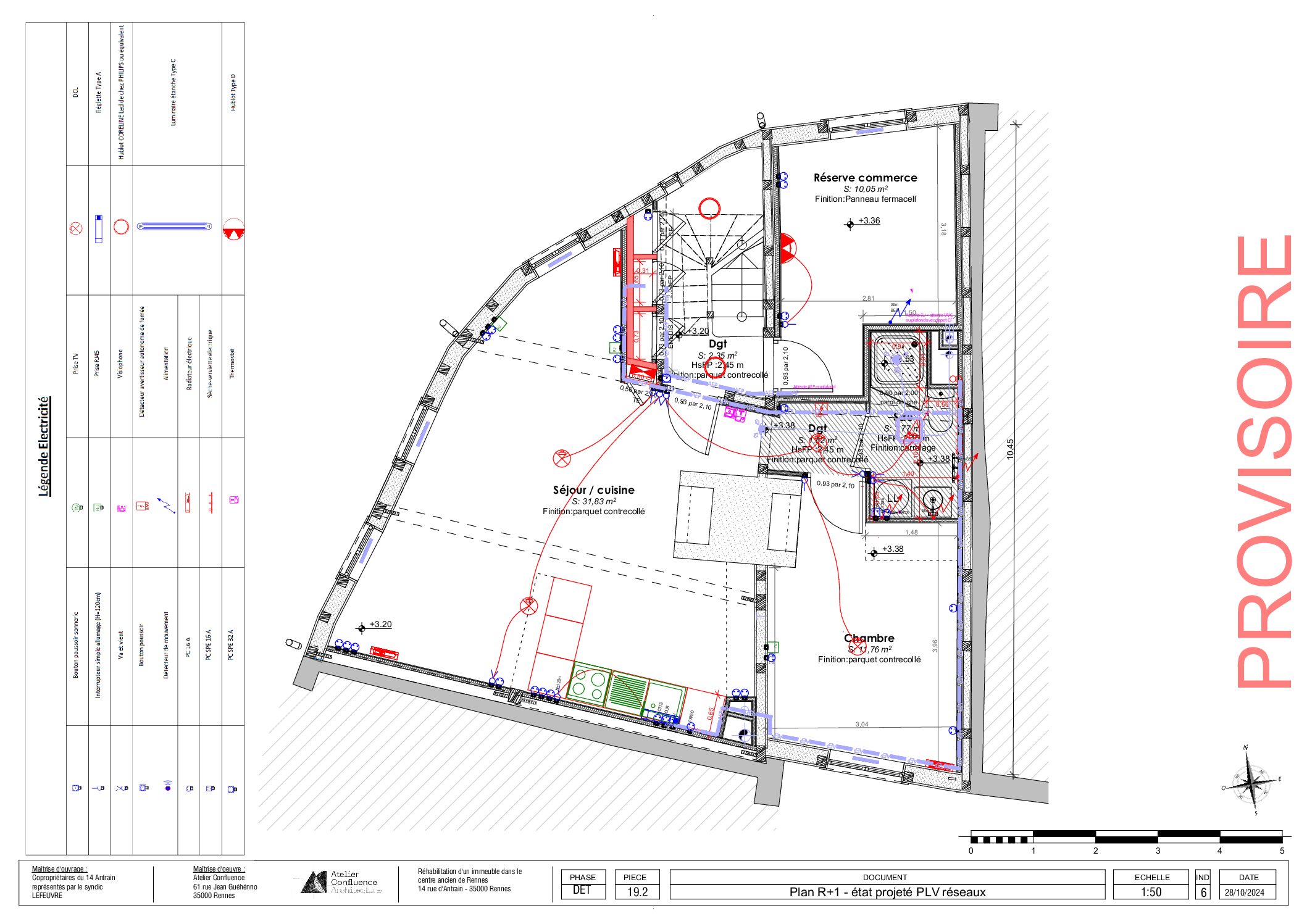 ANNEXE 1 - plan réserve R+1